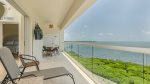 Oceanview Patio runs the full width of the villa